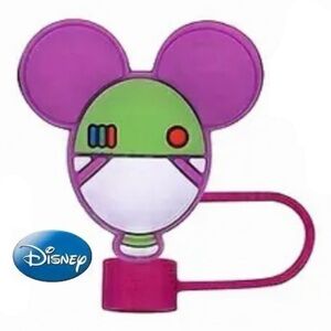 Mickey Mouse/Buzz Lightyear Straw Topper/Cover, NEW, Disney